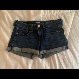 Express Jean Shorts Size 2 Shorties
